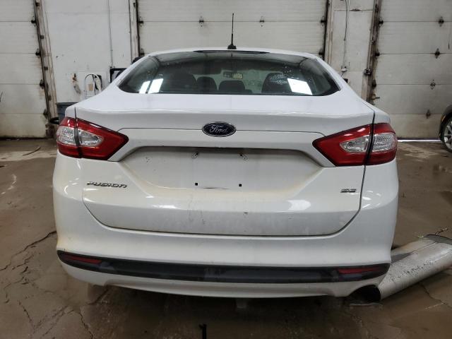 1FA6P0H7XE5392492 - 2014 FORD FUSION SE თეთრი ფოტო 6