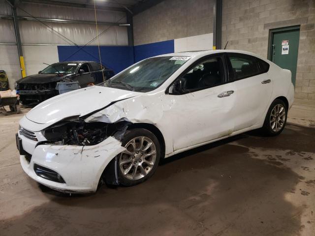 1C3CDFCH6DD179203 - 2013 DODGE DART LIMITED WHITE photo 1