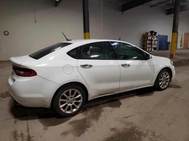 1C3CDFCH6DD179203 - 2013 DODGE DART LIMITED WHITE photo 3