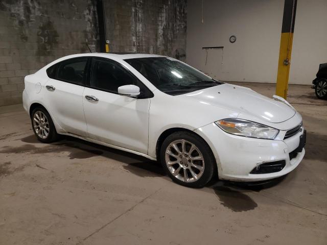 1C3CDFCH6DD179203 - 2013 DODGE DART LIMITED WHITE photo 4