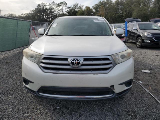 5TDZA3EHXDS042196 - 2013 TOYOTA HIGHLANDER BASE WHITE photo 5