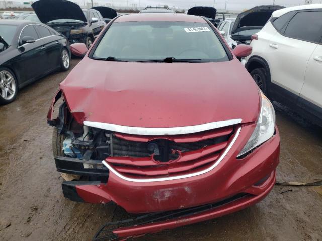 5NPEB4AC3BH245199 - 2011 HYUNDAI SONATA GLS RED photo 5