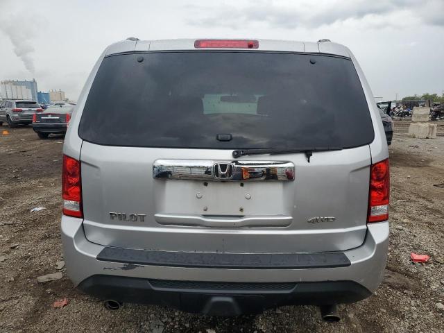 5FNYF4H55DB072635 - 2013 HONDA PILOT EXL SILVER photo 6