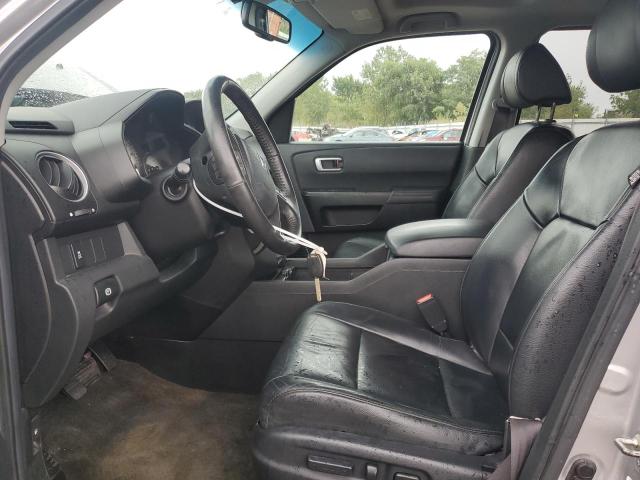 5FNYF4H55DB072635 - 2013 HONDA PILOT EXL SILVER photo 7
