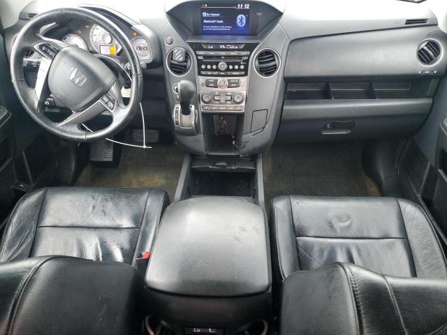 5FNYF4H55DB072635 - 2013 HONDA PILOT EXL SILVER photo 8