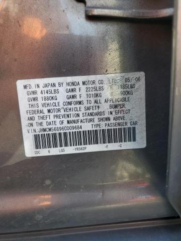 JHMCM56896C009684 - 2006 HONDA ACCORD EX GOLD photo 13