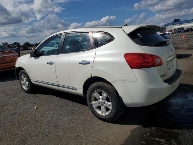 JN8AS5MVXDW102673 - 2013 NISSAN ROGUE S WHITE photo 2