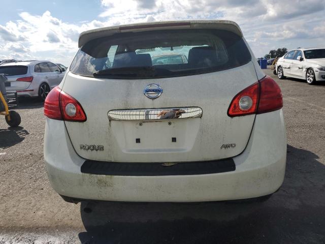 JN8AS5MVXDW102673 - 2013 NISSAN ROGUE S WHITE photo 6