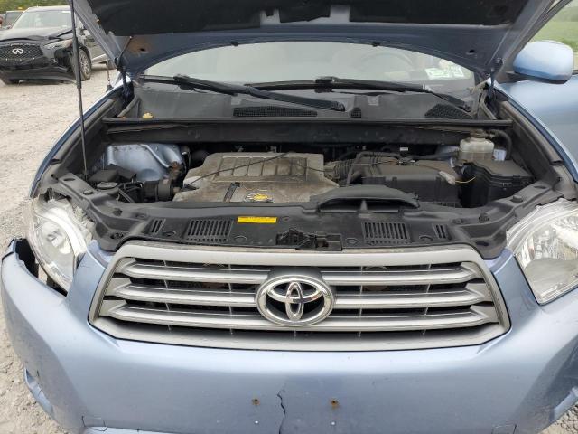 JTEES41A282021961 - 2008 TOYOTA HIGHLANDER BLUE photo 12