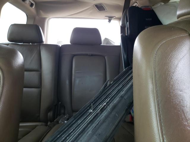 2HKYF18617H517272 - 2007 HONDA PILOT EXL BLACK photo 10