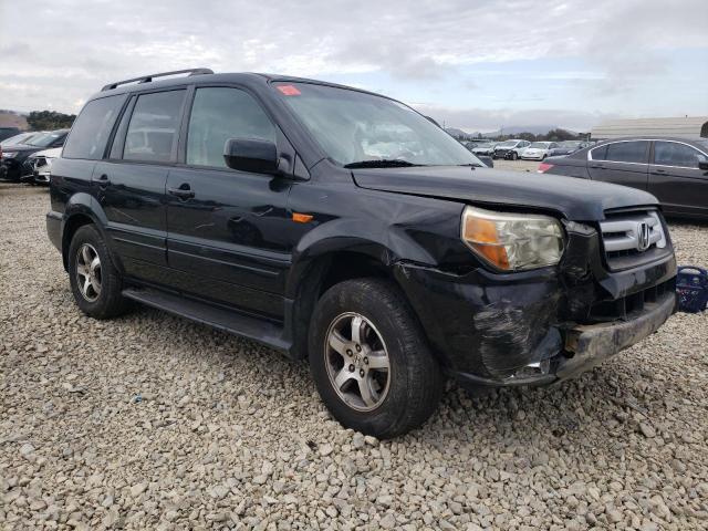 2HKYF18617H517272 - 2007 HONDA PILOT EXL BLACK photo 4