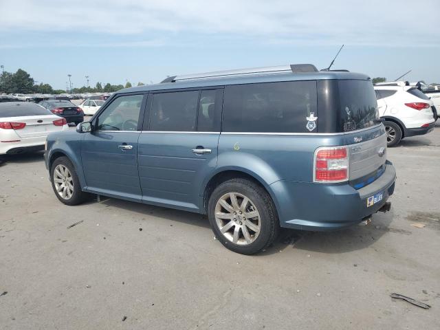 2FMHK6DC9ABA91186 - 2010 FORD FLEX LIMITED BLUE photo 2