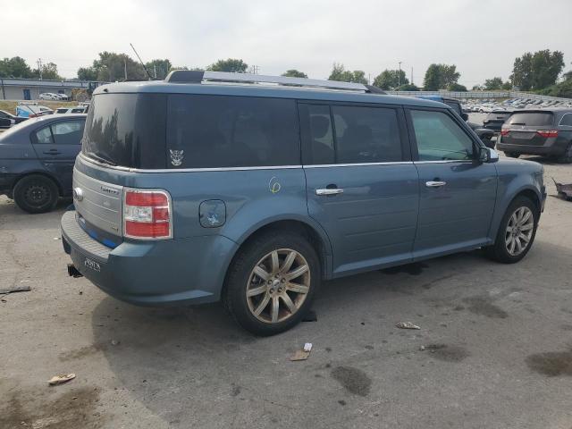2FMHK6DC9ABA91186 - 2010 FORD FLEX LIMITED BLUE photo 3