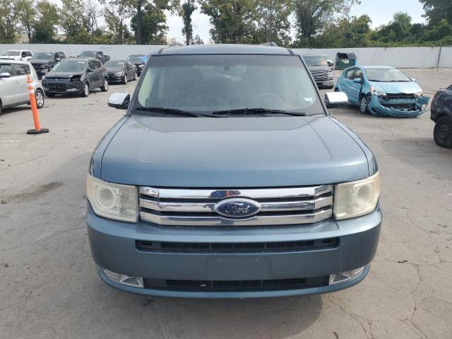 2FMHK6DC9ABA91186 - 2010 FORD FLEX LIMITED BLUE photo 5