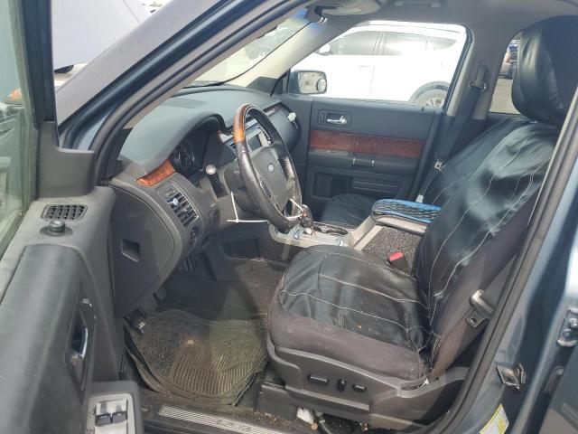 2FMHK6DC9ABA91186 - 2010 FORD FLEX LIMITED BLUE photo 7