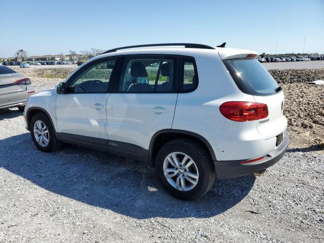 WVGBV7AX9HK018118 - 2017 VOLKSWAGEN TIGUAN S WHITE photo 2