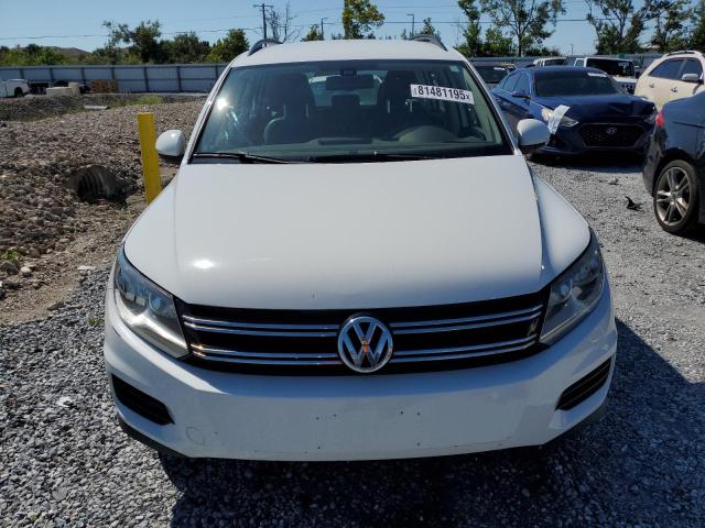 WVGBV7AX9HK018118 - 2017 VOLKSWAGEN TIGUAN S WHITE photo 5