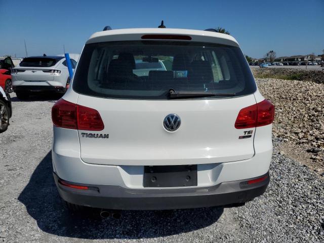 WVGBV7AX9HK018118 - 2017 VOLKSWAGEN TIGUAN S WHITE photo 6