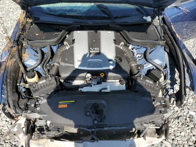 JN1CV6FE3AM350384 - 2010 INFINITI G37 BASE BLUE photo 11