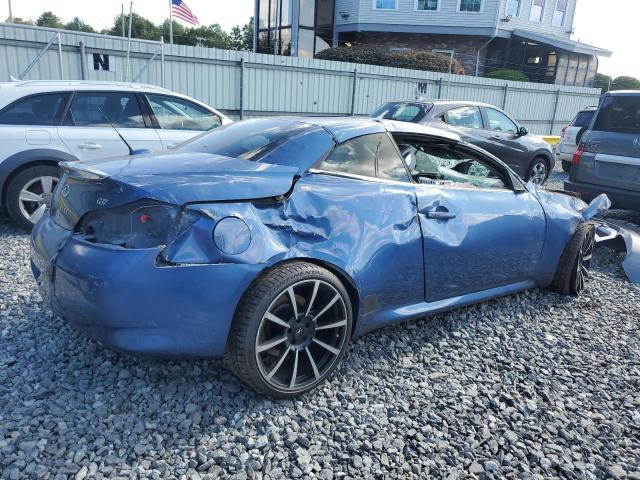 JN1CV6FE3AM350384 - 2010 INFINITI G37 BASE BLUE photo 3