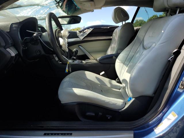 JN1CV6FE3AM350384 - 2010 INFINITI G37 BASE BLUE photo 7