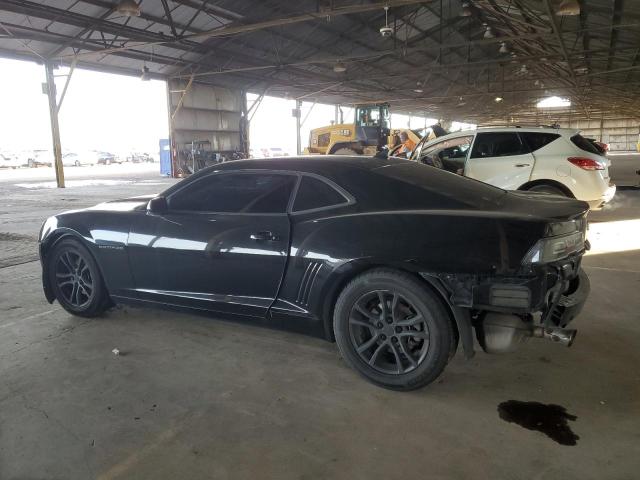 2G1FB1E33E9175071 - 2014 CHEVROLET CAMARO LT BLACK photo 2