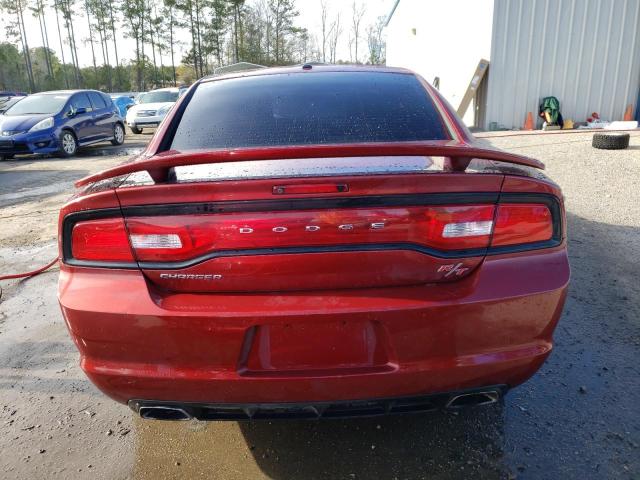 2C3CDXCTXEH295177 - 2014 DODGE CHARGER R/T RED photo 6