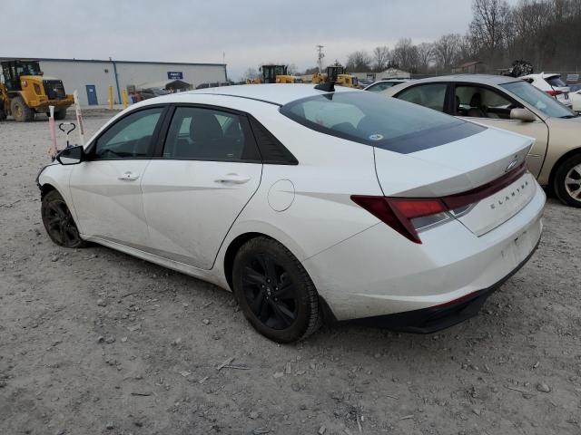 5NPLM4AG7NH055298 - 2022 HYUNDAI ELANTRA SEL WHITE photo 2