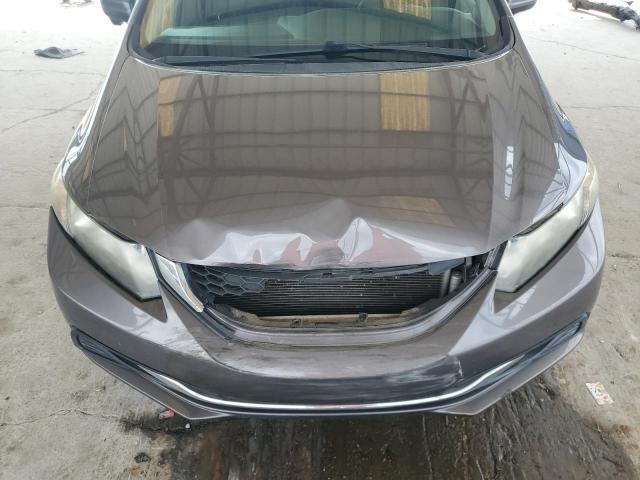 19XFB2F72FE022196 - 2015 HONDA CIVIC SE GRAY photo 11