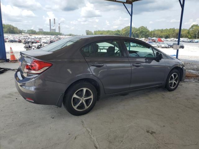 19XFB2F72FE022196 - 2015 HONDA CIVIC SE GRAY photo 3