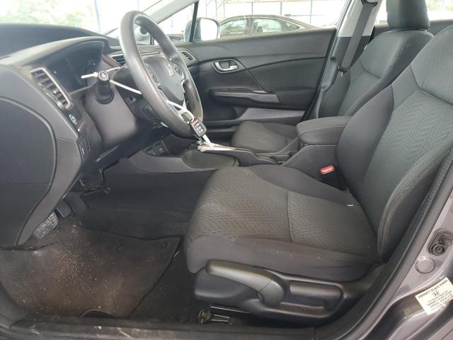19XFB2F72FE022196 - 2015 HONDA CIVIC SE GRAY photo 7