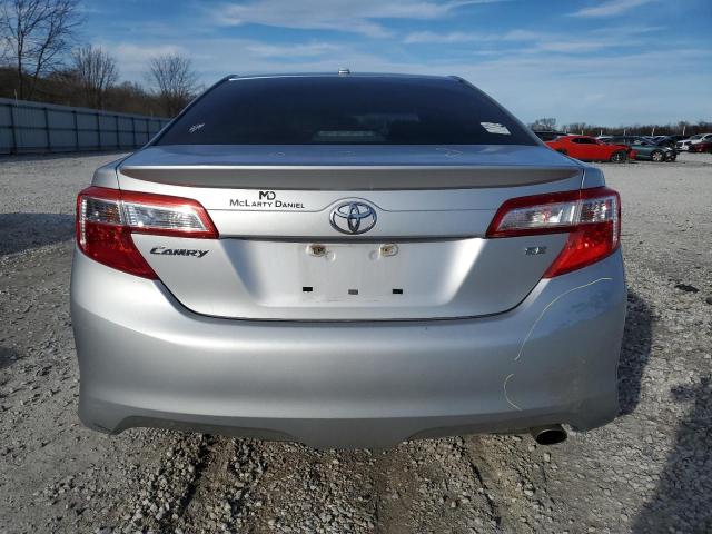 4T1BF1FK4CU142236 - 2012 TOYOTA CAMRY BASE SILVER photo 6