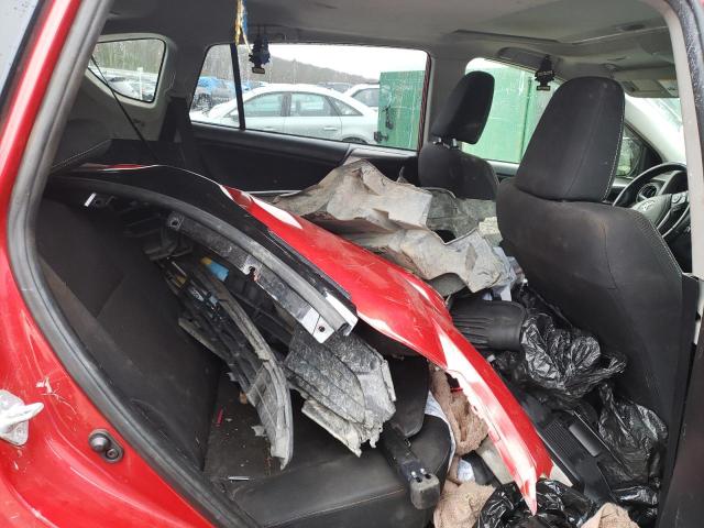 JTMRFREV6HJ158816 - 2017 TOYOTA RAV4 XLE RED photo 10