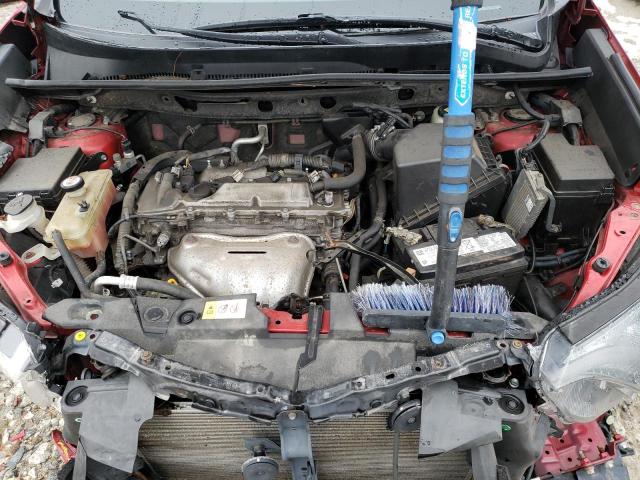 JTMRFREV6HJ158816 - 2017 TOYOTA RAV4 XLE RED photo 11