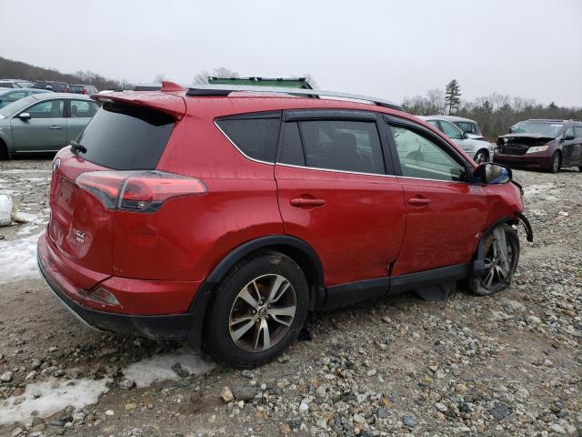 JTMRFREV6HJ158816 - 2017 TOYOTA RAV4 XLE RED photo 3