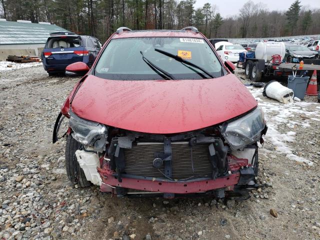 JTMRFREV6HJ158816 - 2017 TOYOTA RAV4 XLE RED photo 5
