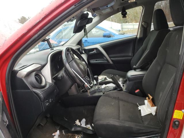 JTMRFREV6HJ158816 - 2017 TOYOTA RAV4 XLE RED photo 7