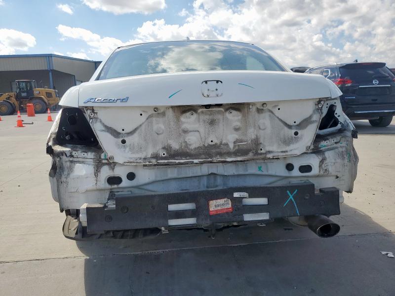 1HGCP2F82CA110985 - 2012 HONDA ACCORD EXL WHITE photo 6