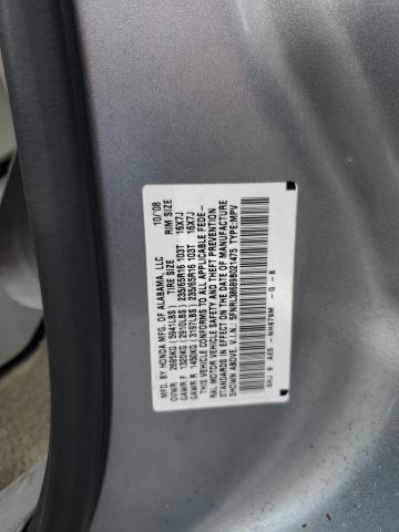 5FNRL38689B021475 - 2009 HONDA ODYSSEY EXL ლურჯი ფოტო 13