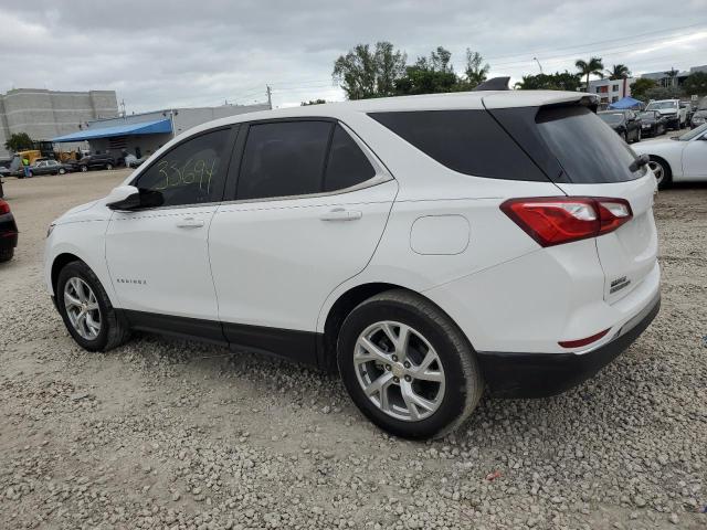 3GNAXKEV4MS157536 - 2021 CHEVROLET EQUINOX LT WHITE photo 2