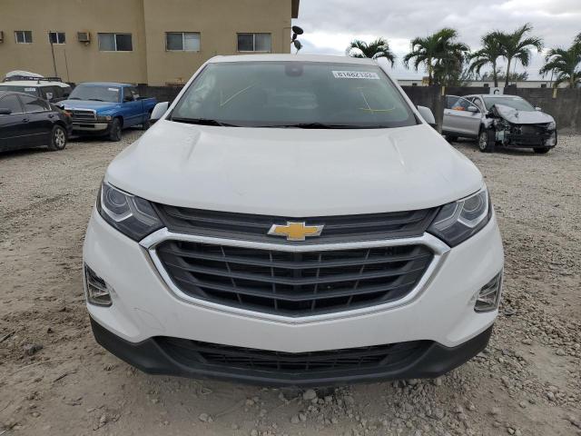 3GNAXKEV4MS157536 - 2021 CHEVROLET EQUINOX LT WHITE photo 5