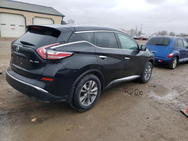 5N1AZ2MH4JN164700 - 2018 NISSAN MURANO S BLACK photo 3