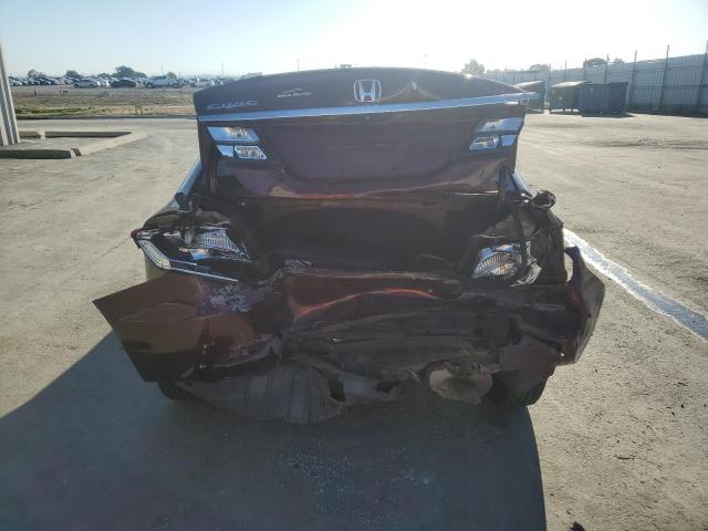 19XFB2F55EE215617 - 2014 HONDA CIVIC LX 栗色 照片 6