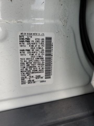 JN8AT2MV5KW394533 - 2019 NISSAN ROGUE S Ağ foto 13