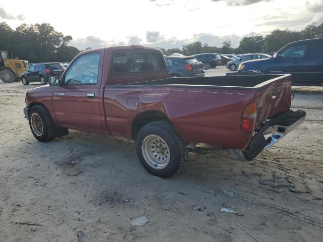 4TANL42N3WZ129234 - 1998 TOYOTA TACOMA RED photo 2