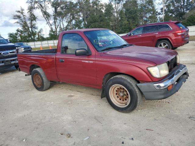 4TANL42N3WZ129234 - 1998 TOYOTA TACOMA RED photo 4