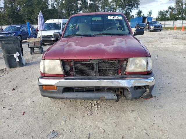 4TANL42N3WZ129234 - 1998 TOYOTA TACOMA RED photo 5