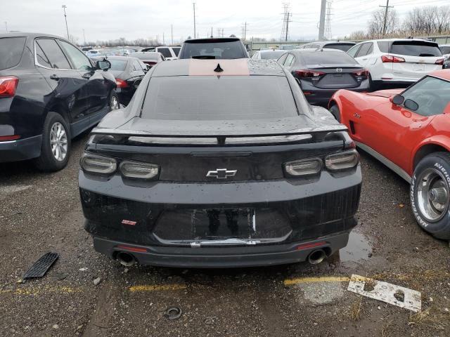 1G1FH1R72K0110388 - 2019 CHEVROLET CAMARO SS BLACK photo 6