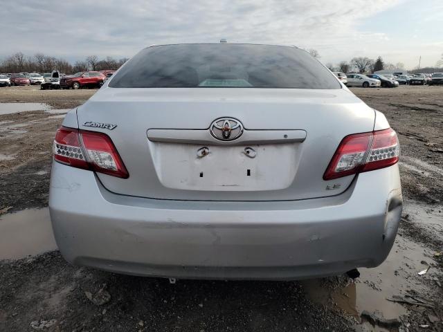 4T1BF3EK5AU102743 - 2010 TOYOTA CAMRY BASE SILVER photo 6