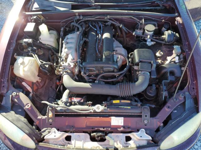 JM1NB3530Y0147810 - 2000 MAZDA MX-5 MIATA BASE MAROON photo 11